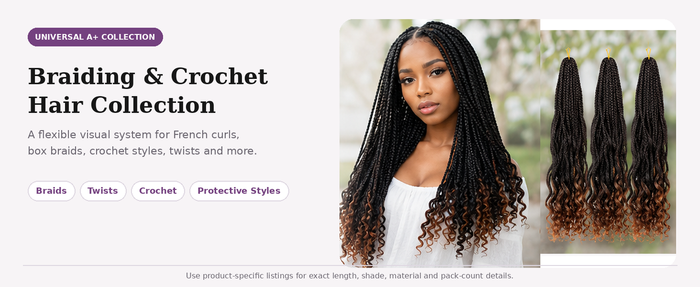 French Curl Braiding Hair 14/16 Inch Curly Braiding Hair Pre Stretched 1B/Grey Loose Wavy French Curl Hair for Women Various colors to choose from