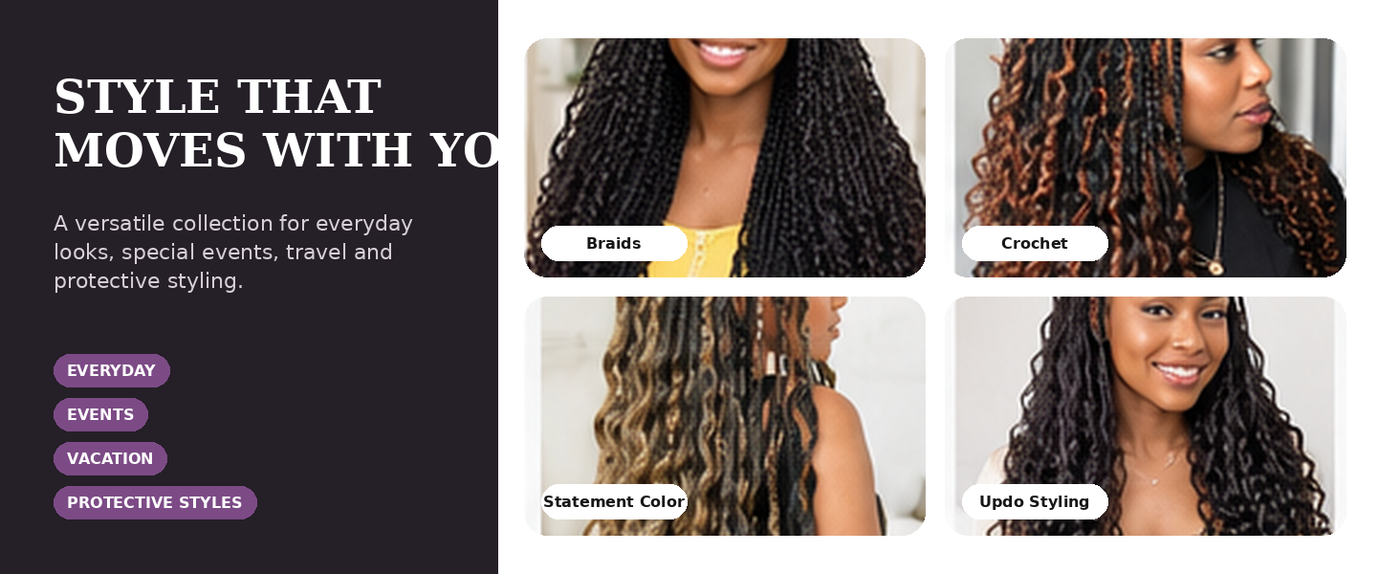 Create More Looks with Braiding Hair Made for Personal Style