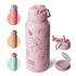 32oz Insulated Water Bottle Stainless Steel Sport Water Bottle with Straw Dual-use Lid Design for Gym with Pill Box