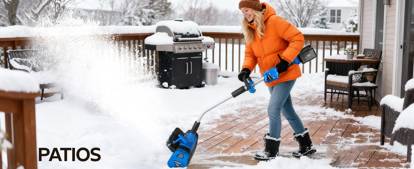40V Cordless Snow Shovel for Faster Winter Cleanup