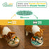 Insert, Dog Bowl Slow Feeder Accessories, Transform Your Lick Bowl to Slow Feeder Insert Dog Bowl, 6 Cups 9.8 Inch Green