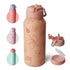 32oz Insulated Water Bottle Stainless Steel Sport Water Bottle with Straw Dual-use Lid Design for Gym with Pill Box