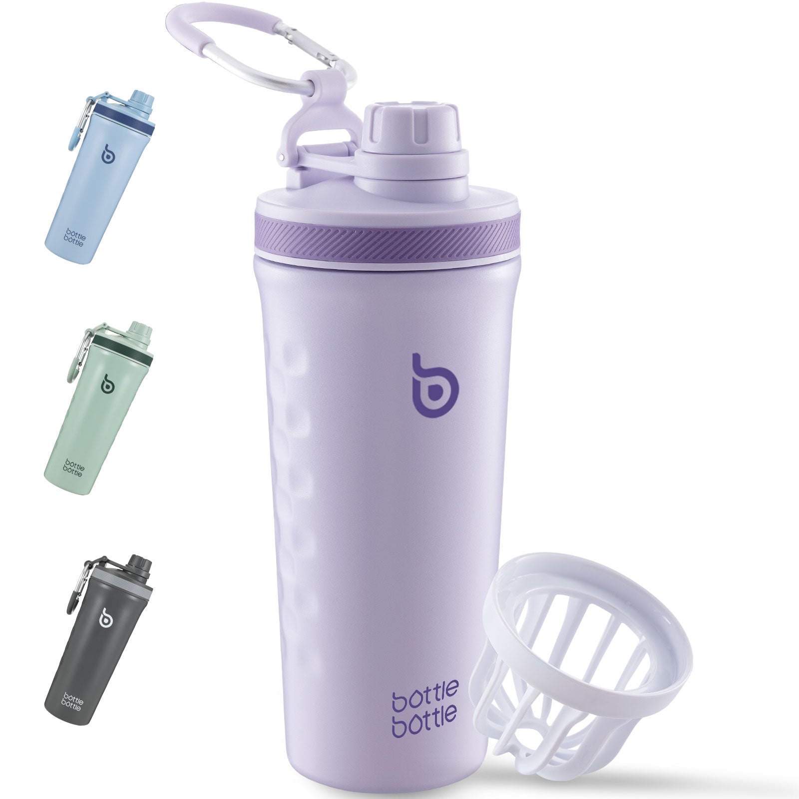 26 oz Insulated Shaker Bottle Insulated Water Bottle for Men and Women Protein Shaker for Gym Water Cup