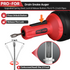 Drain Cleaner A103-6004 Drain Auger, 16.4FT Plumbing Snake Drain Clog Remover, Manual & Drill Powered Drain Snake for 0.75–2 Inch Pipes, Sink, Shower, Bathtub, Toilet, Kitchen Drain Cleaner Tool with Steel Cable
