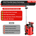 HVLP Spray Gun A104-PLD3030 Stationary HVLP Paint Sprayer, 700W Electric Spray Paint Gun, Remote Motor Base & Lightweight Handheld Gun, 1000ml/Min High Flow, 10FT Long Hose & Wheels, for House, Furniture, Cabinets, Fence