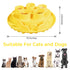 Cat Slow Feeder, Interactive Cat Puzzle Toy for Mental Stimulation, Dishwasher Safe Silicone Cat Enrichment Toys, Reduces Boredom and Training Intelligence