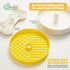 Insert, Dog Bowl Slow Feeder Accessories, Transform Your Lick Bowl to Slow Feeder Insert Dog Bowl, 6 Cups 9.8 Inch Yellow