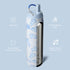 Stainless Steel Water Bottle with Straw and Lid 32 oz Vacuum Insulated Cup Stay Cold and Hot, Leak-Proof Wide Mouth Water Bottles for Men