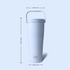 Insulated Tumbler with Handle & Straw Lid, 30oz Stainless Steel Leak-Proof Water Bottle for Hot & Cold Drinks, Add Ice Without Unscrewing, BPA-Free for Travel, Sports, Office