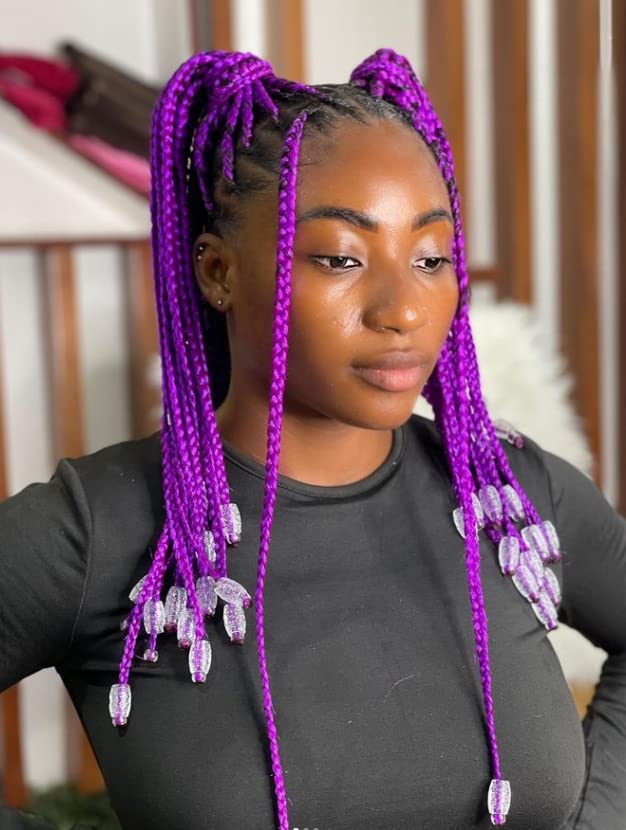 3pcs/Pack 24in Colorful Jumbo Braiding Hair Extensions, Fiber Twist Braiding Hair Extensions, Rainbow Colors Synthetic Hair Extensions For Girls,Perfect For Child Diy Hairstyles,Suitable For All Ethnicities