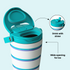 Insulated Tumbler with Handle & Straw Lid, 30oz Stainless Steel Leak-Proof Water Bottle for Hot & Cold Drinks, Add Ice Without Unscrewing, BPA-Free for Travel, Sports, Office