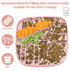 Snuffle Mat and Lick Mat for Dogs, California Textured Slow Feeder, 0.75 Inch Thin Silicone Mat Holds 3 Cups, Dishwasher and Microwave Safe, Pink