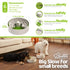 Slow Feeder Dog Bowl for Puppies with Non-Slip Base - Adjustable Speed Design, Removable Puzzle Inserts & Dishwasher Safe, Green