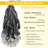 French Curly Braiding Hair 14/16 Inch Loose Wavy 6 Packs Various colors to choose from Bouncy Braiding Hair Extensions Synthetic French Curl Crochet Hair Extensions