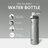 Insulated Water Bottle 24 oz with Handle and Flip Tops Lids Stainless Steel Water Bottle Push Button Lid Leak proof Portable for Running Travel Sports Hiking