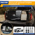 Truck Bed Cargo Net Elastic Mesh SUV Trunk Netting for Car Trunk Organizer and Truck Bed Organizer with Locking Hooks 35.4 by 15.8 Inches