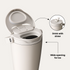 Insulated Tumbler with Handle & Straw Lid, 30oz Stainless Steel Leak-Proof Water Bottle for Hot & Cold Drinks, Add Ice Without Unscrewing, BPA-Free for Travel, Sports, Office