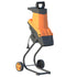 PROFOR11745 15-Amp Wood Chipper Shredder & Leaf Mulcher - 3800 RPM No-Load Speed, 45mm Max Cutting Diameter, 50L Collection Bag