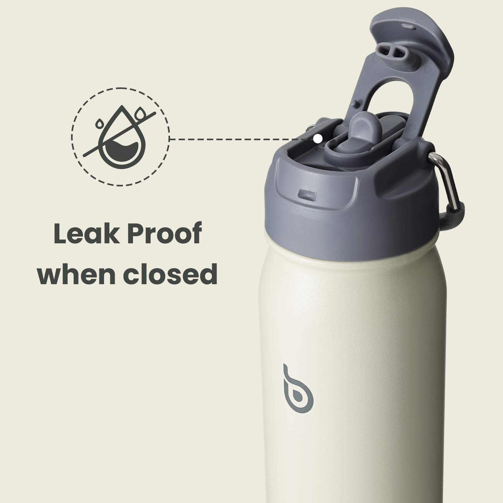 [Multi-scenario use]: This kids water bottle is not only suitable for indoor scenes but also can be used as an outdoor water bottle or a camping water bottle, suitable for mountaineering, hiking, and other scenes