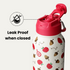 32oz Insulated Water Bottle Stainless Steel Sport Water Bottle with Straw Dual-use Lid Design for Gym with Pill Box