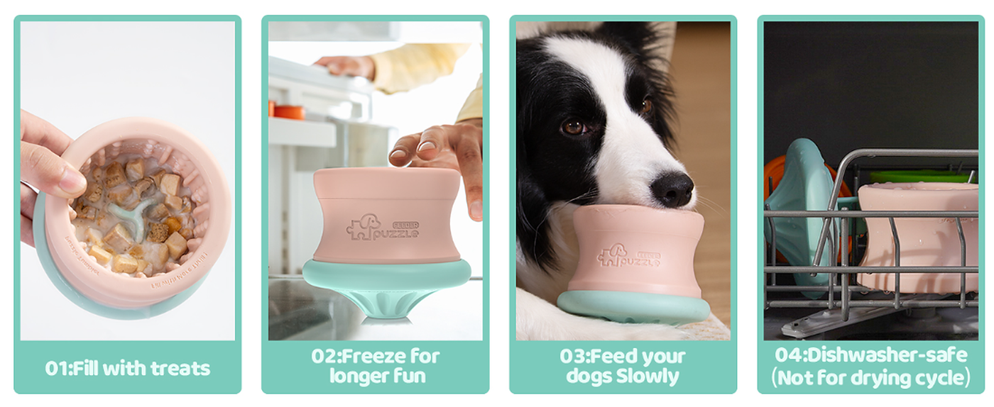 Dog Puzzle Toys, Interactive Dog Toys to Keep Them Busy,Detachable Dog Enrichment Toys Easy to Clean, Dog Toys for Medium Dogs