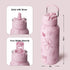 32oz Insulated Water Bottle Stainless Steel Sport Water Bottle with Straw Dual-use Lid Design for Gym with Pill Box