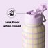 32oz Insulated Water Bottle Stainless Steel Sport Water Bottle with Straw Dual-use Lid Design for Gym with Pill Box