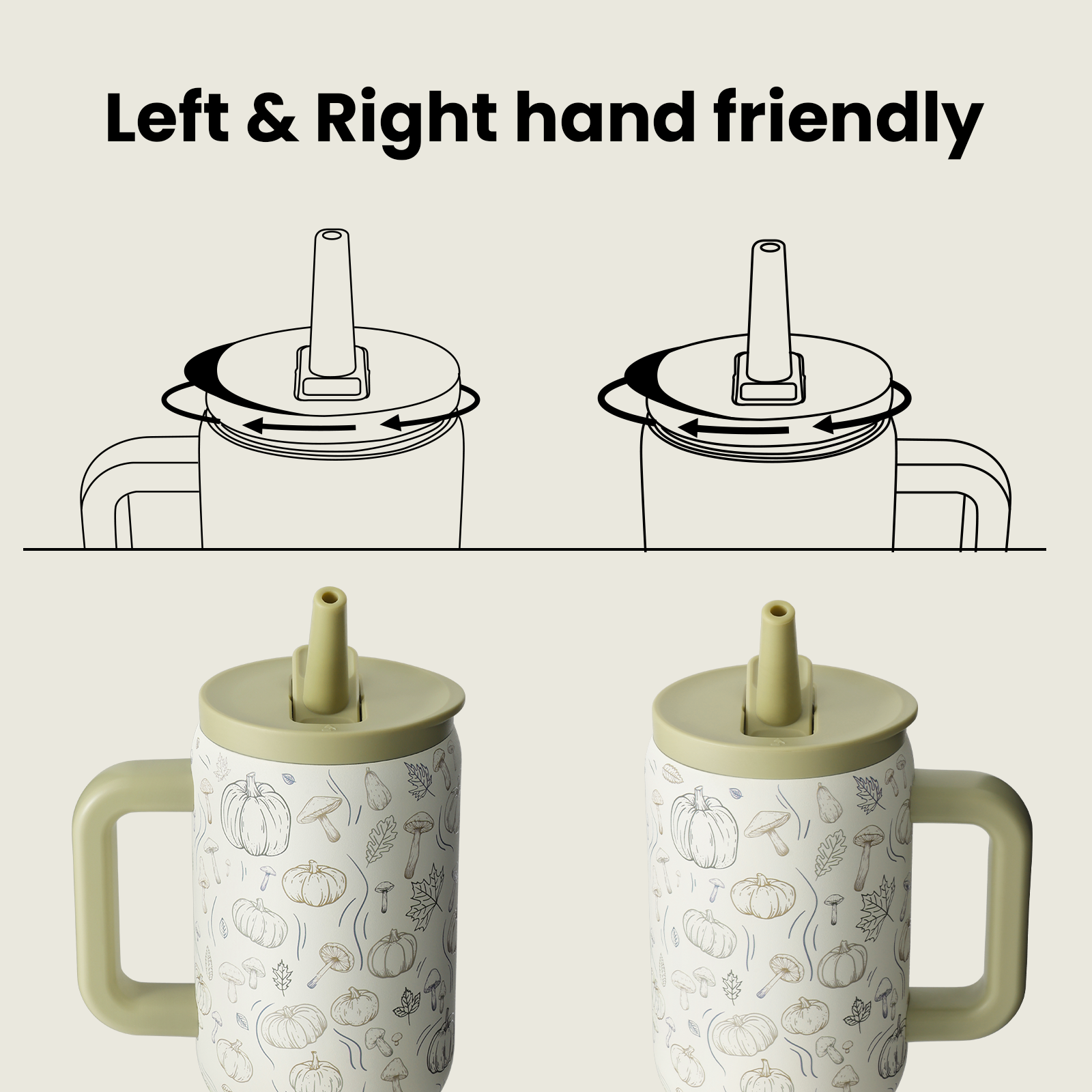 30 oz Tumbler with Lid and Straw, Stainless Steel Travel Mug, Tumbler with handle, Water Bottle with straw for College Office, Gifts for Women Him Her