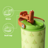 Insulated Water Bottle with Straw and Handle Stainless Steel Water Bottles for Car Sports Home Office and School 26oz Leak Proof
