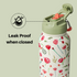 32oz Insulated Water Bottle Stainless Steel Sport Water Bottle with Straw Dual-use Lid Design for Gym with Pill Box