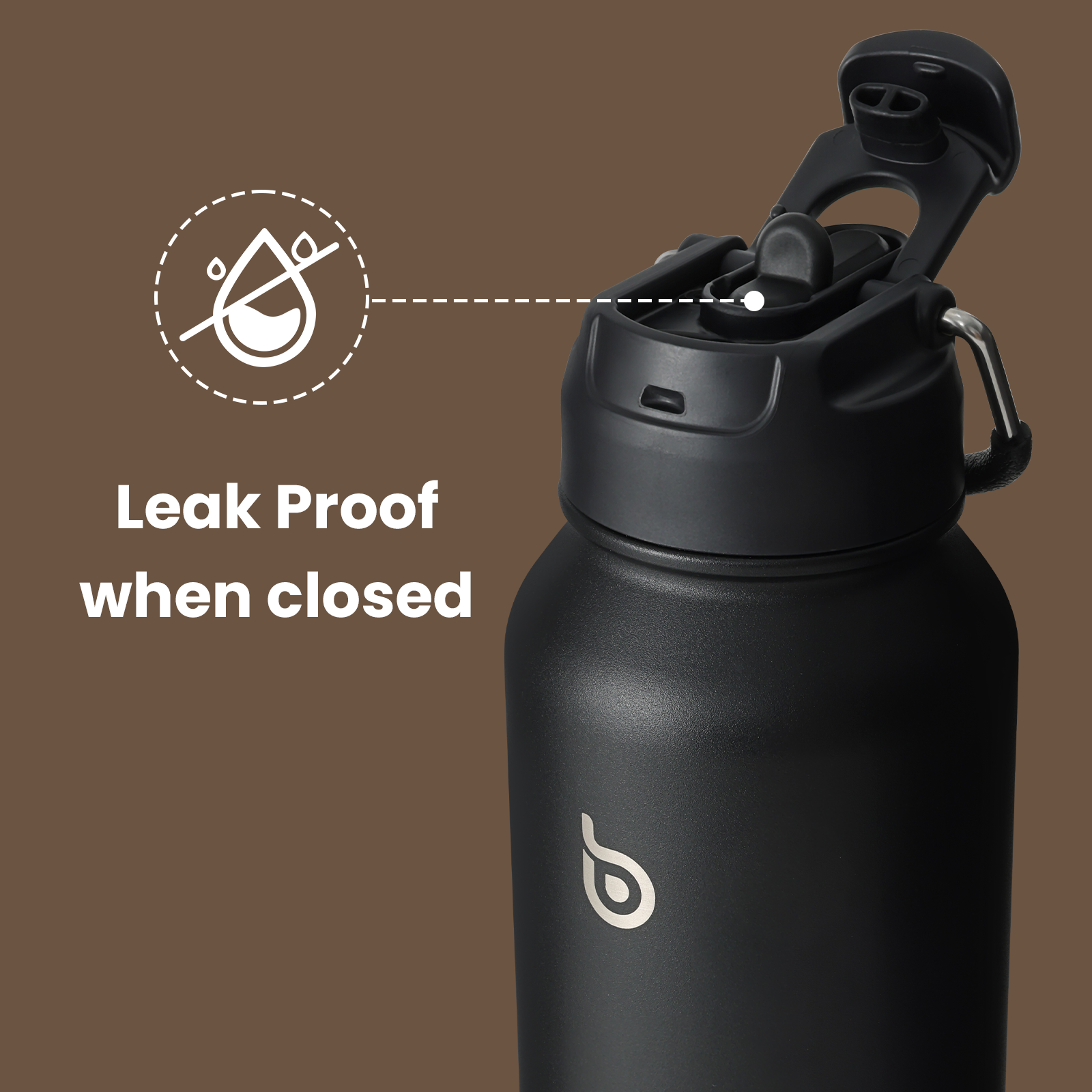 40 oz sports water bottle stainless steel insulated water bottle with straw and pills holder
