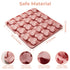 Snuffle Mat for Dogs, Lick Mat for Dogs to Slow Down Eating, Dog Puzzle Toys for Large and Medium Breed Dogs, Silicone Dog Bowls for Dry, Wet, Raw Food, Pink
