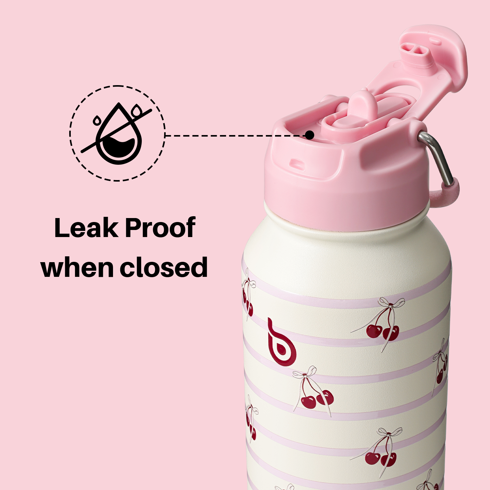 32oz Insulated Water Bottle Stainless Steel Sport Water Bottle with Straw Dual-use Lid Design for Gym with Pill Box