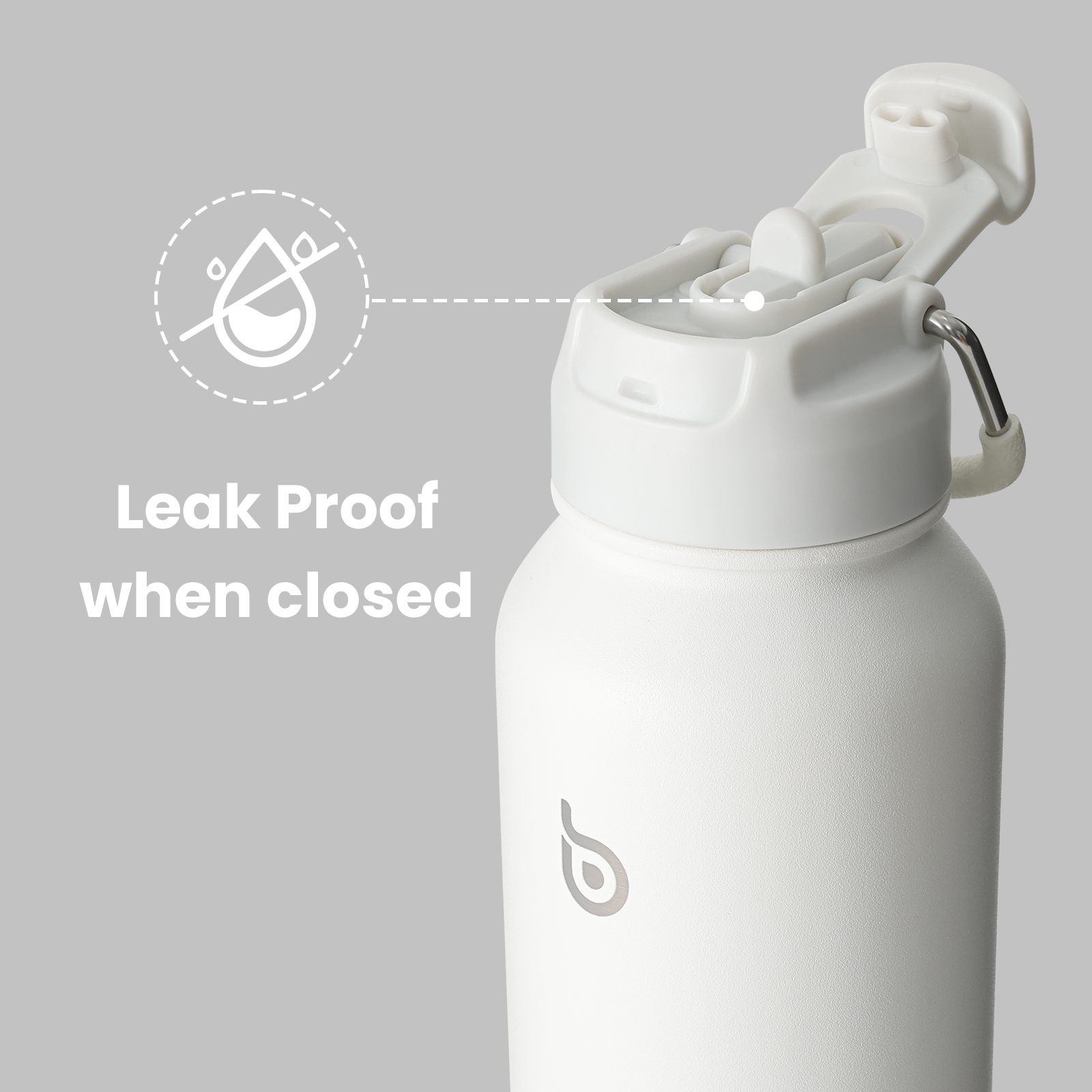 40 oz sports water bottle stainless steel insulated water bottle with straw and pills holder
