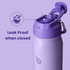 [Multi-scenario use]: This kids water bottle is not only suitable for indoor scenes but also can be used as an outdoor water bottle or a camping water bottle, suitable for mountaineering, hiking, and other scenes