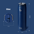 Stainless Steel Water Bottle with Straw and Lid 32 oz Vacuum Insulated Cup Stay Cold and Hot, Leak-Proof Wide Mouth Water Bottles for Men