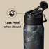 [Multi-scenario use]: This kids water bottle is not only suitable for indoor scenes but also can be used as an outdoor water bottle or a camping water bottle, suitable for mountaineering, hiking, and other scenes