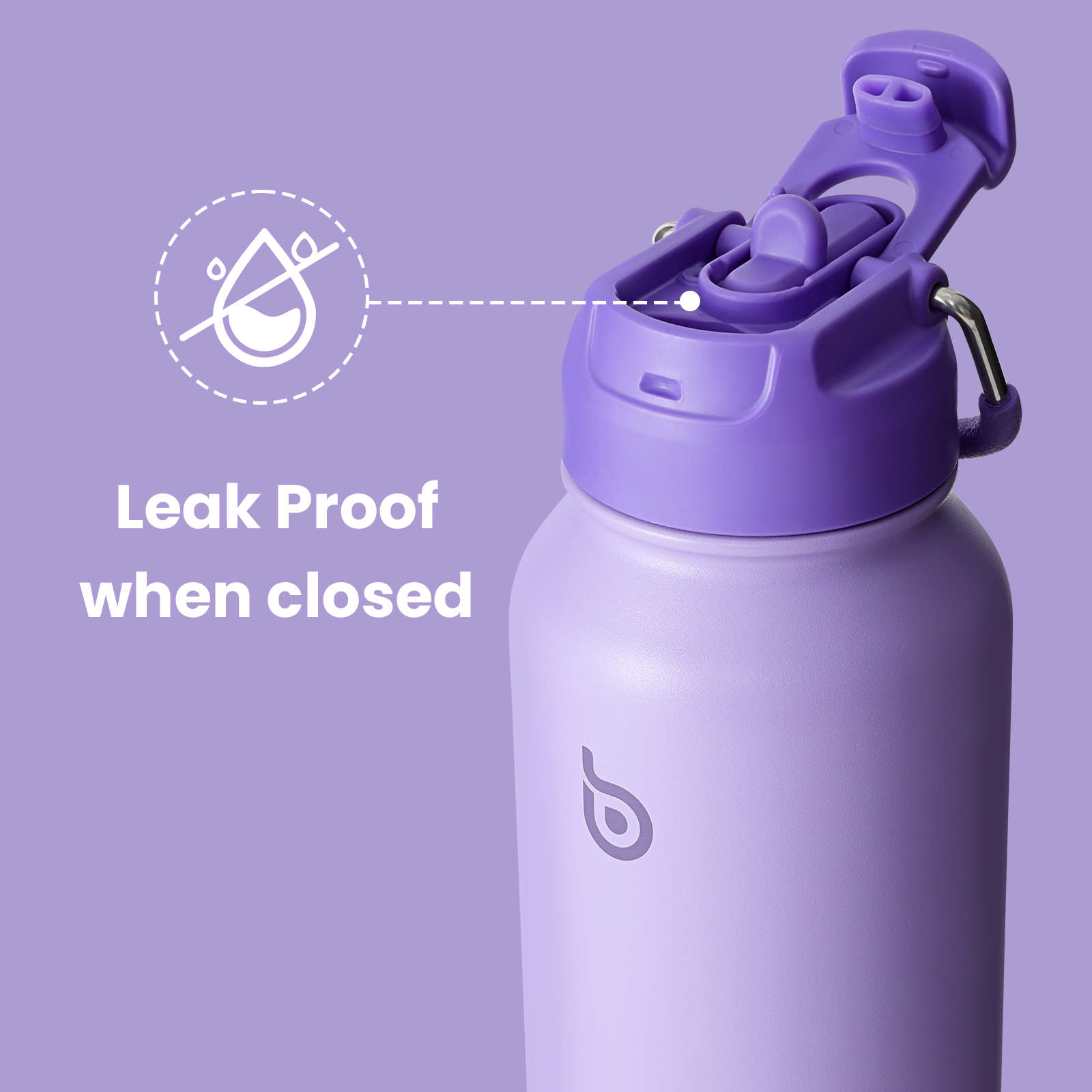 32oz Insulated Water Bottle Stainless Steel Sport Water Bottle with Straw Dual-use Lid Design for Gym with Pill Box