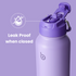 32oz Insulated Water Bottle Stainless Steel Sport Water Bottle with Straw Dual-use Lid Design for Gym with Pill Box