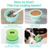 Dog Puzzle Toys, Interactive Enrichment Dog Toys for Mental Stimulation, Slow Feeding, Treat Dispensing, and Freezable Fun to Keep Them Busy,Blue