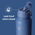 40 oz sports water bottle stainless steel insulated water bottle with straw and pills holder