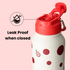 32oz Insulated Water Bottle Stainless Steel Sport Water Bottle with Straw Dual-use Lid Design for Gym with Pill Box