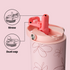Insulated Water Bottle with Straw and Handle Stainless Steel Water Bottles for Car Sports Home Office and School 26oz Leak Proof