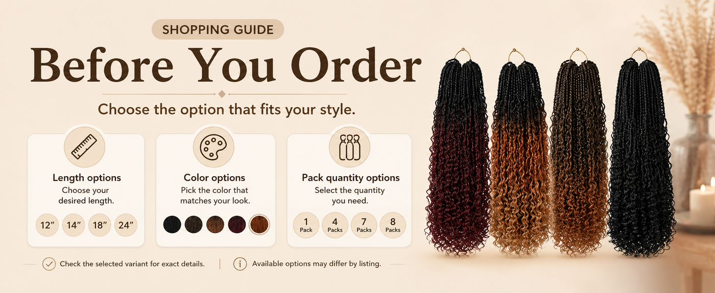 12/14 Inch Boho Box Braids 8 Pack Goddess Box Braids Bohemian Box Braids Crochet Hair Crochet Box Braids With Curly Ends For Women Black Burgundy Color