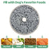 Slow Feeder Dog Bowl Insert & Snuffle Mat 2-in-1, Machine Washable Food Puzzle for Large Dogs, Soft Feeder Insert to Slow Eating