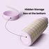32oz Insulated Water Bottle Stainless Steel Sport Water Bottle with Straw Dual-use Lid Design for Gym with Pill Box