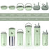 Insulated Water Bottle for Sports with Straw,2 lids,18 oz 3IN1 Water Bottles for Slim Can Coolers and Kids Tumbler, Stainless Steel Metal Bottles for Outdoor Activities