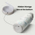 32oz Insulated Water Bottle Stainless Steel Sport Water Bottle with Straw Dual-use Lid Design for Gym with Pill Box