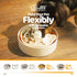 Slow Feeder Dog Bowl with Lick Mat and Puzzle Inserts - Non-Slip Base, Adjustable Speed Design, Dishwasher Safe for Puppies, Orange