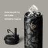 Stainless Steel Water Bottle with Straw and Lid 32 oz Vacuum Insulated Cup Stay Cold and Hot, Leak-Proof Wide Mouth Water Bottles for Men